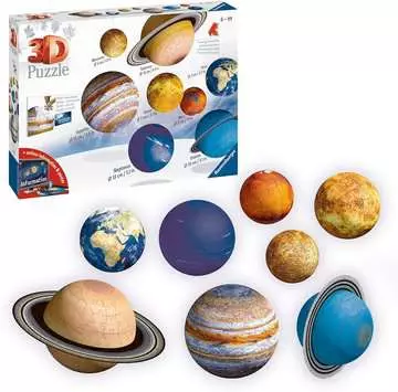 Solar System 27/54/72/108p 3D Puzzles;3D Puzzle Balls - image 2 - Ravensburger