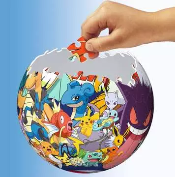 Puzzle 3D rond 72 p - Pokémon 3D puzzels;Puzzle 3D Ball - Image 4 - Ravensburger