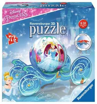 KOPCIUSZEK - KAROCA 3D 72EL Puzzle 3D;Puzzle Kuliste - Zdjęcie 1 - Ravensburger