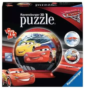 PUZZLE CARS 3 KULISTE 72 EL. Puzzle;Puzzle dla dzieci - Zdjęcie 1 - Ravensburger