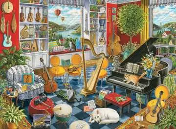 The Music Room            500p Puzzles;Puzzles pour adultes - Image 2 - Ravensburger