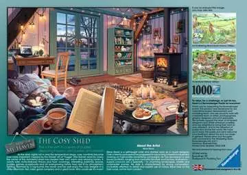 Útulný obývací pokoj 1000 dílků 2D Puzzle;Puzzle pro dospělé - obrázek 3 - Ravensburger