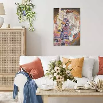 Klimt: la vergine, Puzzle per Adulti, Collezione Arte, 1000 Pezzi Puzzle;Puzzle da Adulti - immagine 4 - Ravensburger