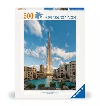 Burj Khalifa, Dubaj 500 dílků 2D Puzzle;Puzzle pro dospělé - obrázek 1 - Ravensburger