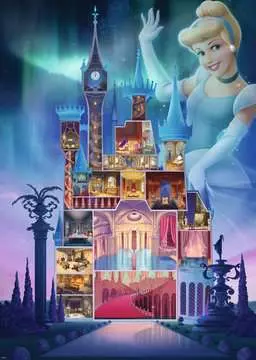 Puzzle 1000 p - Cendrillon ( Collection Château Disney Princ.) Puzzles;Puzzles pour adultes - Image 2 - Ravensburger