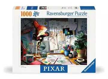 Disney Pixar:  The Artist s Desk Jigsaw Puzzles;Adult Puzzles - image 1 - Ravensburger