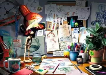 The Artist s Desk Puzzles;Puzzles pour adultes - Image 2 - Ravensburger