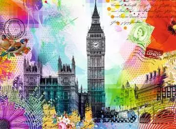 Puzzle 500 p - Carte de Londres Puzzles;Puzzles pour adultes - Image 2 - Ravensburger