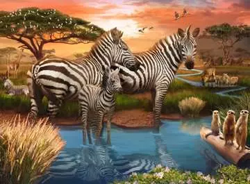 Zebra Jigsaw Puzzles;Adult Puzzles - image 2 - Ravensburger