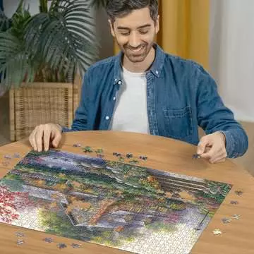 Romantická chata 1000 dílků 2D Puzzle;Puzzle pro dospělé - obrázek 3 - Ravensburger