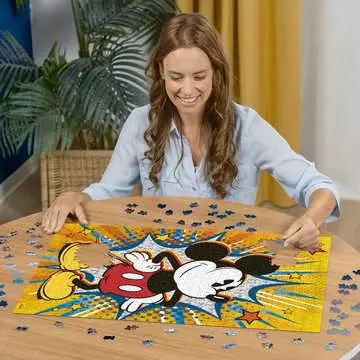 Puzzle 1000 p - Retro Mickey Puzzles;Puzzles pour adultes - Image 3 - Ravensburger