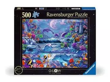 Puzzle 500 p Glow in the dark - La magie du clair de lune Puzzles;Puzzles pour adultes - Image 1 - Ravensburger