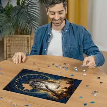 Starline Puzzle Svítící lev 500 dílků 2D Puzzle;Puzzle pro dospělé - obrázek 4 - Ravensburger