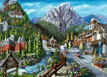 Bienvenue à Banff Puzzles;Puzzles pour adultes - Image 2 - Ravensburger