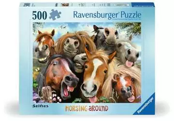 S koňmi 500 dílků 2D Puzzle;Puzzle pro dospělé - obrázek 1 - Ravensburger