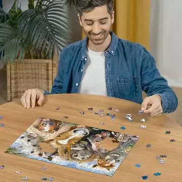 S koňmi 500 dílků 2D Puzzle;Puzzle pro dospělé - obrázek 3 - Ravensburger