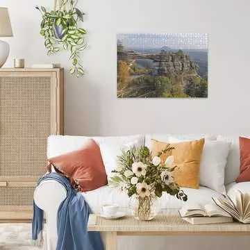 Česká kolekce: Pravčická brána 1000 dílků 2D Puzzle;Puzzle pro dospělé - obrázek 4 - Ravensburger