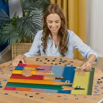 Barevné tužky 1000 dílků 2D Puzzle;Puzzle pro dospělé - obrázek 3 - Ravensburger