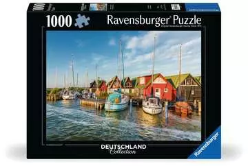 Romantický přístav Ahrenshoop 1000 dílků 2D Puzzle;Puzzle pro dospělé - obrázek 1 - Ravensburger