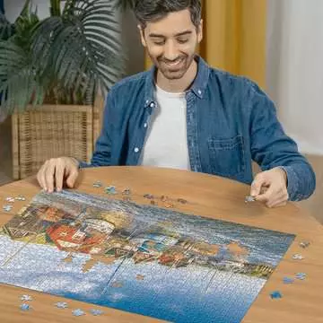 Romantický přístav Ahrenshoop 1000 dílků 2D Puzzle;Puzzle pro dospělé - obrázek 3 - Ravensburger