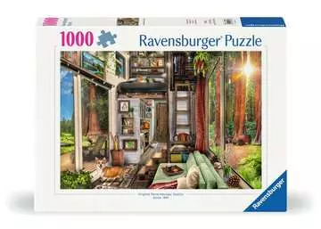 Redwood Forest Tiny House 1000p Puzzles;Puzzles pour adultes - Image 1 - Ravensburger