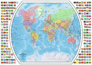 Carte du monde politique Puzzles;Puzzles pour adultes - Image 2 - Ravensburger
