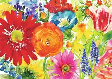 Fleurs Multicolores Puzzles;Puzzles pour adultes - Image 2 - Ravensburger
