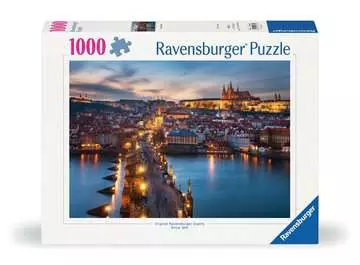 Praha v noci 1000 dílků 2D Puzzle;Puzzle pro dospělé - obrázek 1 - Ravensburger