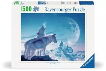 Vlci za rozbřesku 1500 dílků 2D Puzzle;Puzzle pro dospělé - obrázek 1 - Ravensburger