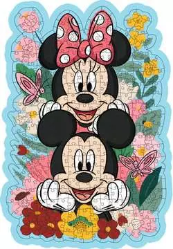 Puzzle en bois - Forme - 300 p - Mickey et Minnie Puzzle;Puzzles adultes - Image 2 - Ravensburger