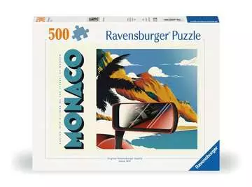 Puzzle 500 p - Formule 1, Monaco Puzzle;Puzzles adultes - Image 1 - Ravensburger