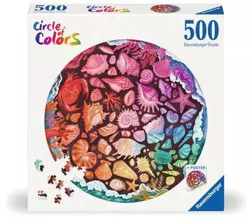 Circle of Colors Seashells Puzzels;Puzzels voor volwassenen - image 1 - Ravensburger