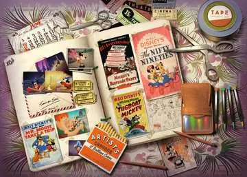 Disney: Mickey Mouse v roce 1940 1000 dílků 2D Puzzle;Puzzle pro dospělé - obrázek 2 - Ravensburger