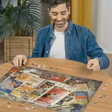Disney: Mickey Mouse v roce 1950 1000 dílků 2D Puzzle;Puzzle pro dospělé - obrázek 3 - Ravensburger