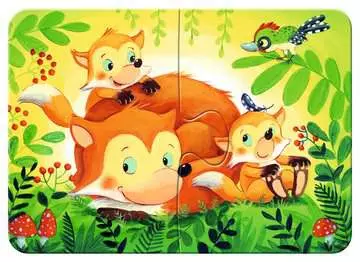 Forest Animal Fun Puslespill;Barnepuslespill - bilde 3 - Ravensburger