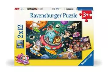 Dieren in de ruimte Puzzels;Puzzels voor kinderen - image 1 - Ravensburger