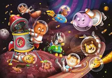 Dieren in de ruimte Puzzels;Puzzels voor kinderen - image 3 - Ravensburger