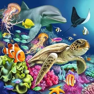 Bezaubernde Unterwasserwelt 3x49p Puzzle;Puzzle enfants - Image 3 - Ravensburger