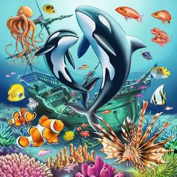 Under Water Puslespill;Barnepuslespill - bilde 4 - Ravensburger