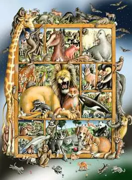 Animal Menagerie 100p Puslespill;Barnepuslespill - bilde 1 - Ravensburger