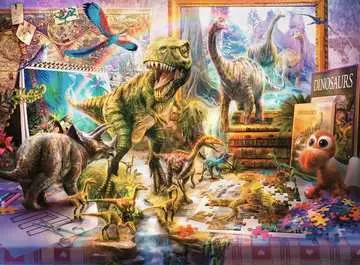 Dinosauří útěk 100 dílků 2D Puzzle;Dětské puzzle - obrázek 2 - Ravensburger