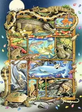 Fish and Reptile Menagerie Puslespill;Barnepuslespill - bilde 2 - Ravensburger