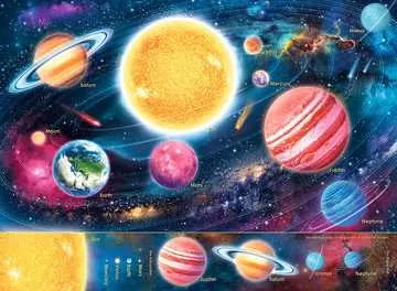 The Solar System Puslespill;Barnepuslespill - bilde 2 - Ravensburger