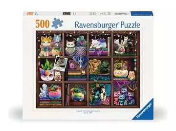 Cats and Succulents 500p Puzzle;Puzzles adultes - Image 1 - Ravensburger