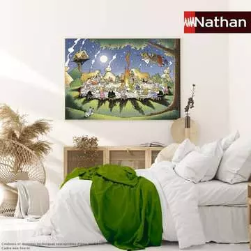 Nathan puzzle 1500 p - Le banquet / Astérix Puzzles;Puzzles pour adultes - Image 5 - Ravensburger