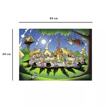 Nathan puzzle 1500 p - Le banquet / Astérix Puzzles;Puzzles pour adultes - Image 6 - Ravensburger