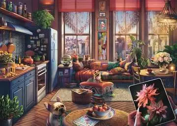 Cozy Boho Studio 500pLF Puzzle;Puzzles adultes - Image 2 - Ravensburger