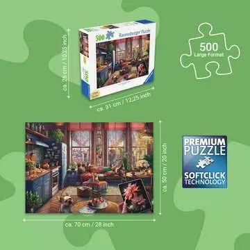 Cozy Boho Studio Jigsaw Puzzles;Adult Puzzles - image 3 - Ravensburger