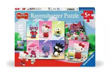 Adventures In Cherry Town 3x49p Pussel;Barnpussel - bild 1 - Ravensburger