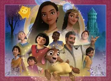 Disney: Přání: Oblíbení hrdinové 100 dílků 2D Puzzle;Dětské puzzle - obrázek 2 - Ravensburger